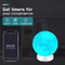 Glomarket Smart WiFi LED Light Desk Tuya โคมไฟพระจันทร์พิมพ์ลาย 3 มิติ