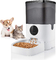 FCC ABS ฉลาด Pet Feeder 6L เครื่องให้อาหารสุนัขอัตโนมัติพร้อมกล้อง